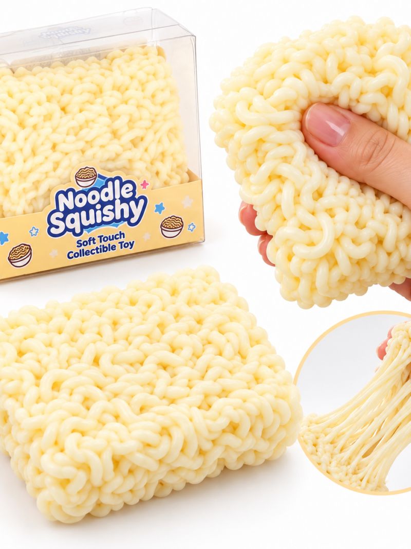 GNIOTEK CHRUPIĄCY MAKARON NOODLE ZUPKA CHIŃSKA CRUNCHY SQUISHY SLOW RISING