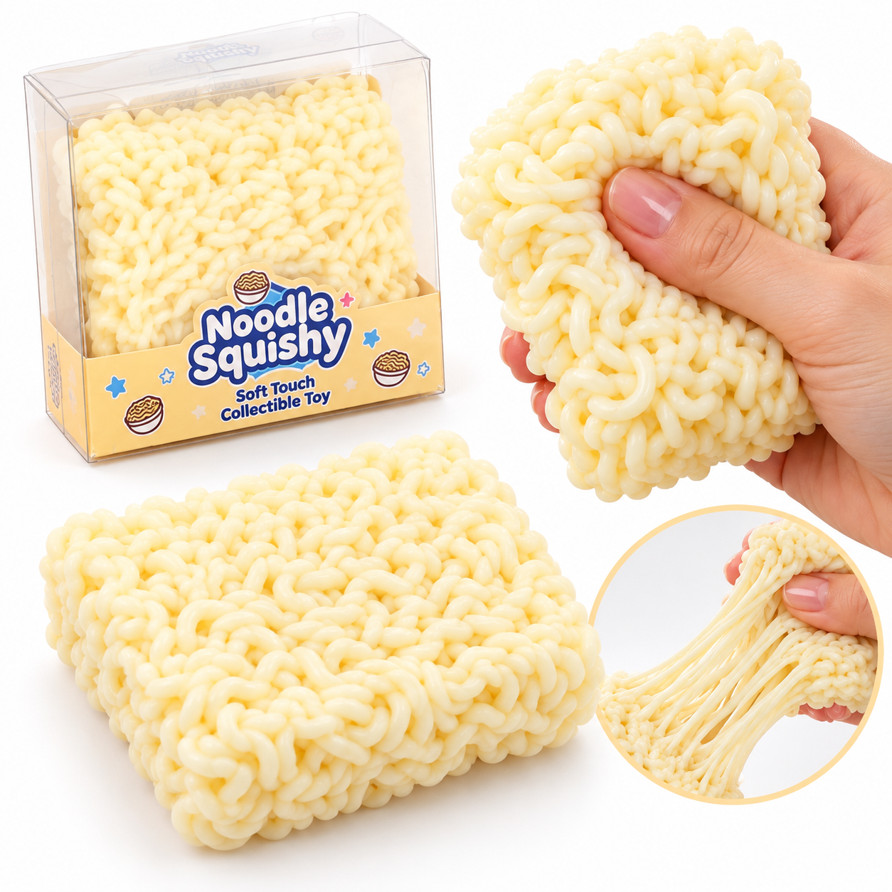 GNIOTEK CHRUPIĄCY MAKARON NOODLE ZUPKA CHIŃSKA CRUNCHY SQUISHY SLOW RISING
